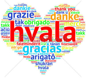 serbian-croatian-hvala-heart-shaped-drawings_csp26579098